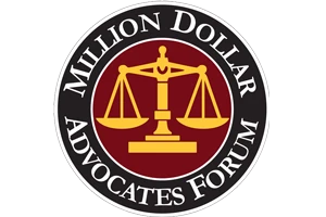 Million dollar Advocates Forum - Badge